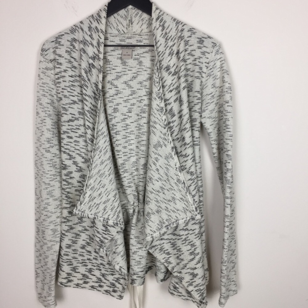 Waterfall Cardigan Sweater Back Ties Lucky Brand S